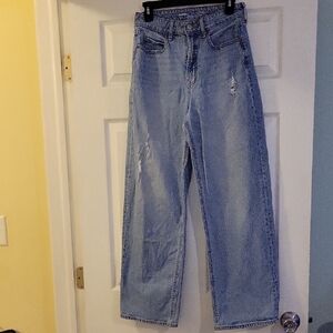 Old Navy Light Blue Straight Leg Jeans